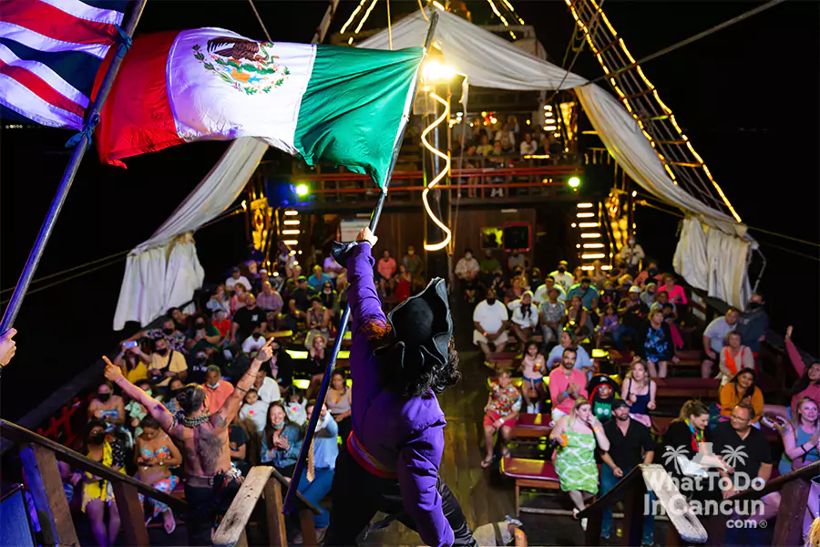 image of Jolly Roger Pirate Show Cancun