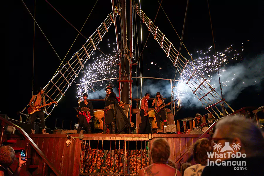 image of Jolly Roger Pirate Show Cancun